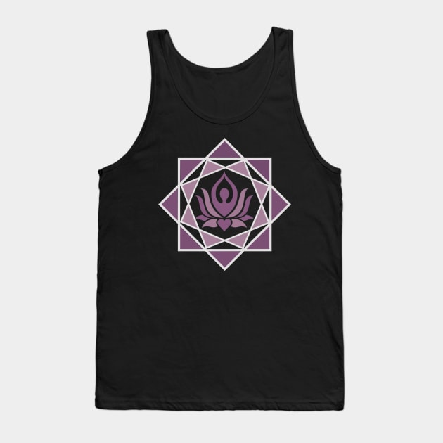 Symbol of Hindu Wealth Goddess Ashta Lakshmi Tank Top by freespiritees